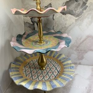 Mackenzie child candy stripes 3 tier tower